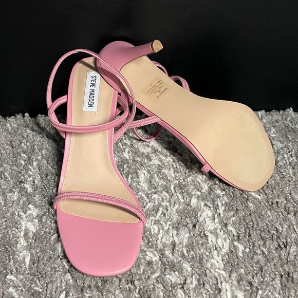 NIB Steve Madden Snap Strappy Heels - Picture 8 of 9